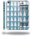 Winter Trees Blue - Decal Style Vinyl Skin (fits Apple Original iPhone 5, NOT the iPhone 5C or 5S)