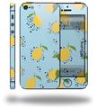 Lemon Blue - Decal Style Vinyl Skin (fits Apple Original iPhone 5, NOT the iPhone 5C or 5S)