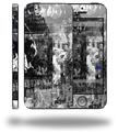 Graffiti Grunge Skull - Decal Style Vinyl Skin (fits Apple Original iPhone 5, NOT the iPhone 5C or 5S)