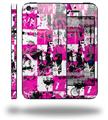 Pink Graffiti - Decal Style Vinyl Skin (fits Apple Original iPhone 5, NOT the iPhone 5C or 5S)