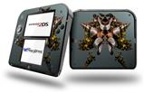 Mask2 - Decal Style Vinyl Skin fits Nintendo 2DS - 2DS NOT INCLUDED
