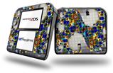 Quilt3 - Decal Style Vinyl Skin fits Nintendo 2DS - 2DS NOT INCLUDED