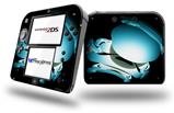 Silently-2 - Decal Style Vinyl Skin fits Nintendo 2DS - 2DS NOT INCLUDED
