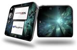 Shards - Decal Style Vinyl Skin fits Nintendo 2DS - 2DS NOT INCLUDED