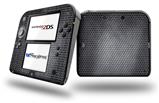 Mesh Metal Hex - Decal Style Vinyl Skin fits Nintendo 2DS - 2DS NOT INCLUDED