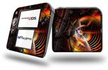 Solar Flares - Decal Style Vinyl Skin compatible with Nintendo 2DS - 2DS NOT INCLUDED