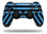 WraptorSkinz Skin compatible with Sony PS4 Dualshock Controller PlayStation 4 Original Slim and Pro Stripes Blue (CONTROLLER NOT INCLUDED)
