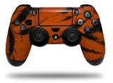 WraptorSkinz Skin compatible with Sony PS4 Dualshock Controller PlayStation 4 Original Slim and Pro Tie Dye Bengal Side Stripes (CONTROLLER NOT INCLUDED)