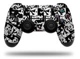 WraptorSkinz Skin compatible with Sony PS4 Dualshock Controller PlayStation 4 Original Slim and Pro Skull Checker (CONTROLLER NOT INCLUDED)