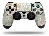 WraptorSkinz Skin compatible with Sony PS4 Dualshock Controller PlayStation 4 Original Slim and Pro Flowers Pattern 02 (CONTROLLER NOT INCLUDED)