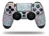 WraptorSkinz Skin compatible with Sony PS4 Dualshock Controller PlayStation 4 Original Slim and Pro Flowers Pattern 08 (CONTROLLER NOT INCLUDED)