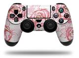 WraptorSkinz Skin compatible with Sony PS4 Dualshock Controller PlayStation 4 Original Slim and Pro Flowers Pattern Roses 13 (CONTROLLER NOT INCLUDED)