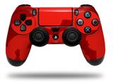 WraptorSkinz Skin compatible with Sony PS4 Dualshock Controller PlayStation 4 Original Slim and Pro Deathrock Bats Red (CONTROLLER NOT INCLUDED)