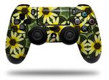 WraptorSkinz Skin compatible with Sony PS4 Dualshock Controller PlayStation 4 Original Slim and Pro Daisies Yellow (CONTROLLER NOT INCLUDED)