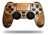 WraptorSkinz Skin compatible with Sony PS4 Dualshock Controller PlayStation 4 Original Slim and Pro Bokeh Hex Orange (CONTROLLER NOT INCLUDED)