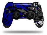 WraptorSkinz Skin compatible with Sony PS4 Dualshock Controller PlayStation 4 Original Slim and Pro Baja 0040 Blue Royal (CONTROLLER NOT INCLUDED)