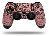 WraptorSkinz Skin compatible with Sony PS4 Dualshock Controller PlayStation 4 Original Slim and Pro Folder Doodles Pink (CONTROLLER NOT INCLUDED)