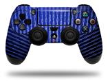 WraptorSkinz Skin compatible with Sony PS4 Dualshock Controller PlayStation 4 Original Slim and Pro Binary Rain Blue (CONTROLLER NOT INCLUDED)