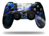 WraptorSkinz Skin compatible with Sony PS4 Dualshock Controller PlayStation 4 Original Slim and Pro ZaZa Blue (CONTROLLER NOT INCLUDED)