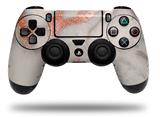 WraptorSkinz Skin compatible with Sony PS4 Dualshock Controller PlayStation 4 Original Slim and Pro Rose Gold Gilded Marble (CONTROLLER NOT INCLUDED)