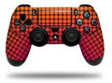WraptorSkinz Skin compatible with Sony PS4 Dualshock Controller PlayStation 4 Original Slim and Pro Faded Dots Hot Pink Orange (CONTROLLER NOT INCLUDED)