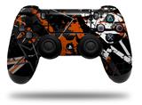 WraptorSkinz Skin compatible with Sony PS4 Dualshock Controller PlayStation 4 Original Slim and Pro Baja 0003 Burnt Orange (CONTROLLER NOT INCLUDED)