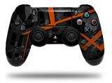 WraptorSkinz Skin compatible with Sony PS4 Dualshock Controller PlayStation 4 Original Slim and Pro Baja 0004 Burnt Orange (CONTROLLER NOT INCLUDED)