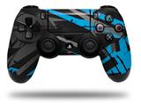 WraptorSkinz Skin compatible with Sony PS4 Dualshock Controller PlayStation 4 Original Slim and Pro Baja 0014 Blue Medium (CONTROLLER NOT INCLUDED)