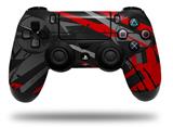WraptorSkinz Skin compatible with Sony PS4 Dualshock Controller PlayStation 4 Original Slim and Pro Baja 0014 Red (CONTROLLER NOT INCLUDED)