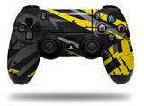 WraptorSkinz Skin compatible with Sony PS4 Dualshock Controller PlayStation 4 Original Slim and Pro Baja 0014 Yellow (CONTROLLER NOT INCLUDED)