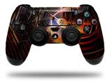 WraptorSkinz Skin compatible with Sony PS4 Dualshock Controller PlayStation 4 Original Slim and Pro Solar Flares (CONTROLLER NOT INCLUDED)