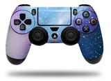 WraptorSkinz Skin compatible with Sony PS4 Dualshock Controller PlayStation 4 Original Slim and Pro Dynamic Blue Galaxy (CONTROLLER NOT INCLUDED)