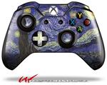 Decal Skin Wrap compatible with Microsoft XBOX One Wireless Controller Vincent Van Gogh Starry Night