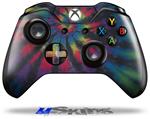 Decal Skin Wrap fits Microsoft XBOX One Wireless Controller Tie Dye Swirl 105