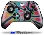 Decal Skin Wrap fits Microsoft XBOX One Wireless Controller Tie Dye Swirl 109