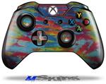 Decal Skin Wrap fits Microsoft XBOX One Wireless Controller Tie Dye Tiger 100