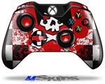 Decal Skin Wrap fits Microsoft XBOX One Wireless Controller Emo Skull 5