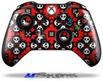 Decal Skin Wrap fits Microsoft XBOX One Wireless Controller Goth Punk Skulls