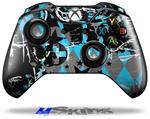 Decal Skin Wrap fits Microsoft XBOX One Wireless Controller SceneKid Blue