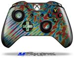 Decal Skin Wrap fits Microsoft XBOX One Wireless Controller Tie Dye Mixed Rainbow