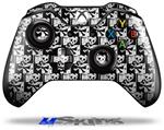 Decal Skin Wrap fits Microsoft XBOX One Wireless Controller Skull Checker