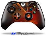 Decal Skin Wrap fits Microsoft XBOX One Wireless Controller Flaming Veil