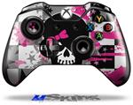 Decal Skin Wrap fits Microsoft XBOX One Wireless Controller Scene Kid Girl Skull