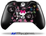 Decal Skin Wrap fits Microsoft XBOX One Wireless Controller Scene Skull Splatter