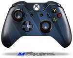 Decal Skin Wrap fits Microsoft XBOX One Wireless Controller VintageID 25 Blue