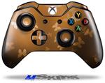 Decal Skin Wrap fits Microsoft XBOX One Wireless Controller Bokeh Butterflies Orange