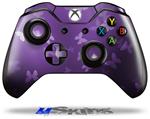 Decal Skin Wrap fits Microsoft XBOX One Wireless Controller Bokeh Butterflies Purple