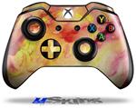 Decal Skin Wrap fits Microsoft XBOX One Wireless Controller Painting Yellow Splash