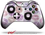 Decal Skin Wrap fits Microsoft XBOX One Wireless Controller Pink Purple Lips