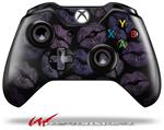 Decal Skin Wrap fits Microsoft XBOX One Wireless Controller Purple And Black Lips